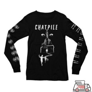 Chat Pile Store Merch Chat Pile Knife Long Sleeve Tee