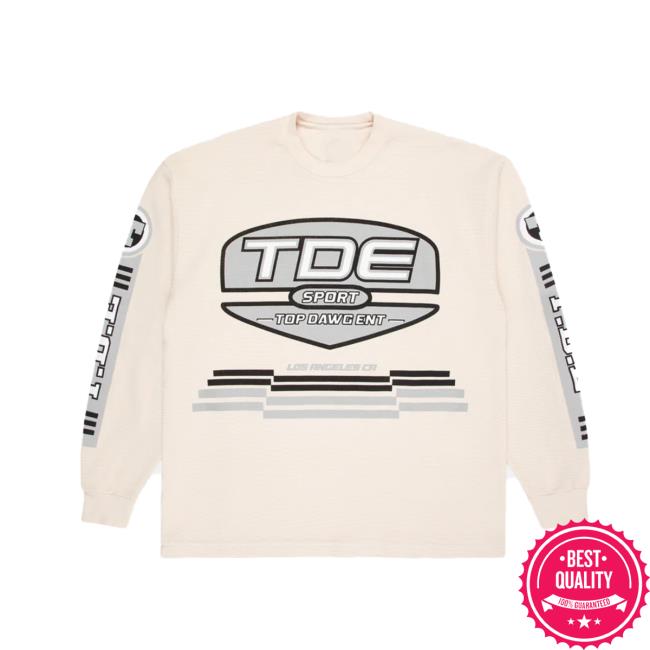 Top Dawg Entertainment Merch Store Tde Sports Thermal Long Sleeve Top Dawg Entertainment Merch Store Tde Sports Thermal Long Sleeve