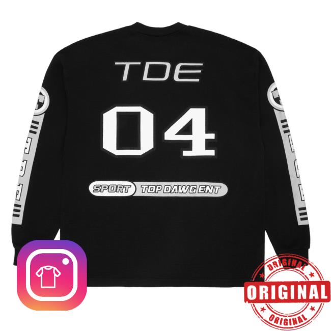 Top Dawg Entertainment Merch Store Tde Sports Thermal Long Sleeve Top Dawg Entertainment Merch Store Tde Sports Thermal Long Sleeve