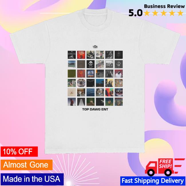 Top Dawg Entertainment Merch Store Tde Legacy Tee Top Dawg Entertainment Merch Store Tde Legacy Tee