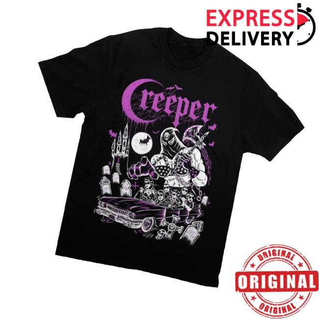 Creeper Cult Merch Store Mistress Of Death Car Tee Creeper Cult Merch Store Mistress Of Death Car Tee