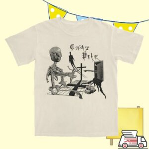 Chat Pile Merch Store Chat Pile Ivory Crosses Tee