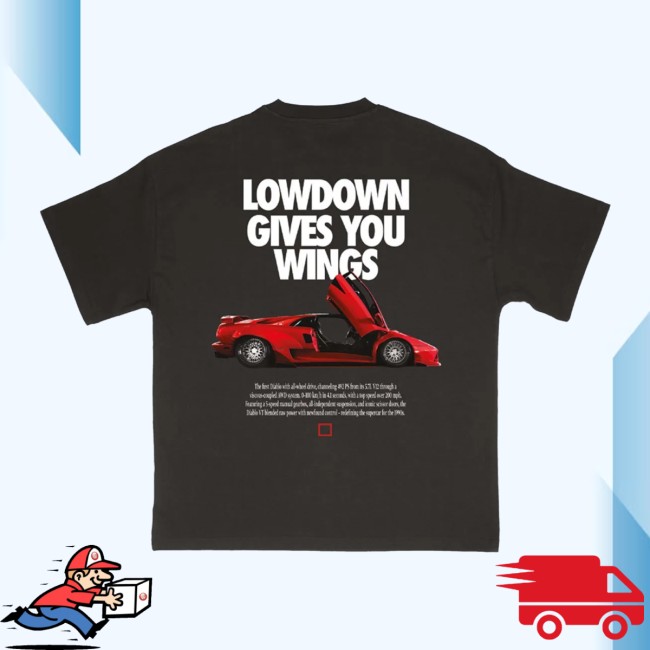 The-Lowdown Store Merch Wings Tee The-Lowdown Store Merch Wings Tee