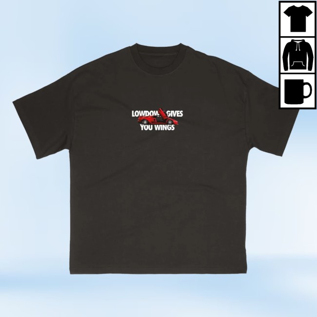 The-Lowdown Store Merch Wings Tee The-Lowdown Store Merch Wings Tee