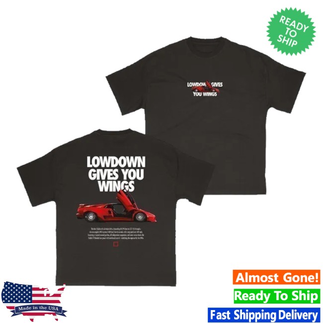 The-Lowdown Store Merch Wings Tee The-Lowdown Store Merch Wings Tee