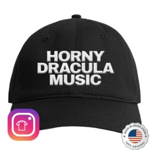 Creeper Cult Store Merch Horny Dracula Music Cap