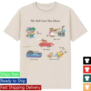 Hottopic Shop Merch Richard Scarry Self Care Ideas T-Shirt