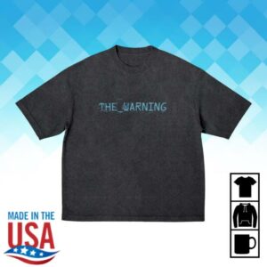The Warning Band Merch Store Error 404 Glitch Tee