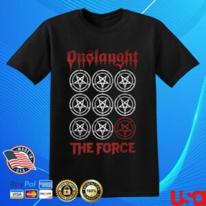 Direct Merch Store Merch Onslaught ‘The Force Pentagrams’ T-Shirt