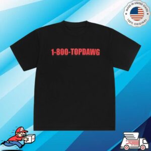 Tde Store Merch 1-800 Tee Black