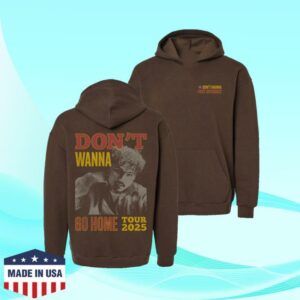 Adrien Nunez Merch Store Adrien Nunez Brown Hoodie