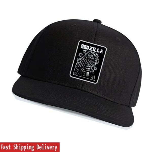 Partzilla Hat Godzilla Merch Store Godzilla X Pbr Attack Peter Black Snapback Hat ...