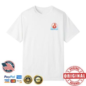 Merlin Classics Store Merch Eat Fire Spring Front & Rear Print Art Series Cotton Tee