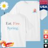 kenny merlin classics store merch eat fire spring front rear print art series cotton tee upsdd