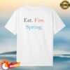 kenny merlin classics store merch eat fire spring front rear print art series cotton tee