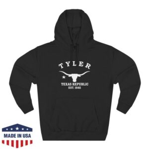 Merlin Classics Store Merch Tyler Texas Vintage Retro Unisex Heavy Cotton Hoodie