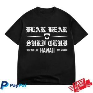 Blak Bear Surf Club Store Merch The Hawaii Times Shirt