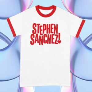 Stephen Sanchez Store Merch Exclamation Heart Logo Ringer T-Shirt