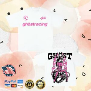 Ghost Racing Merch Store Ghost Girl Pink Shirt