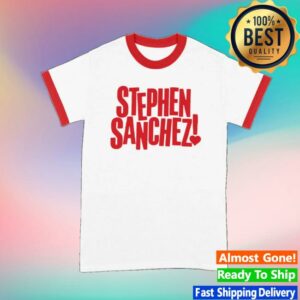 Stephen Sanchez Merch Store Exclamation Heart Logo Ringer T-Shirt