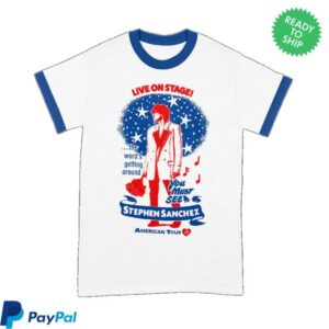 Stephen Sanchez Merch Store Tour Ringer T-Shirt