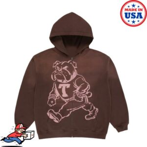 Top Dawg Entertainment Merch Store Faded Dawg Zip Hoodie