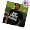 kenny Kobbie Mainoos Brother Wearing Free Kobbie Mainoo Shirtv