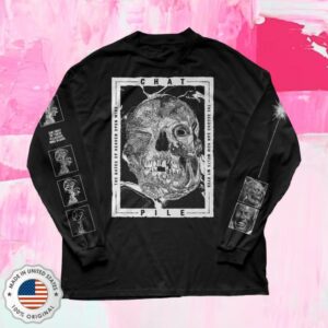 Chat Pile Store Merch Chat Pile Black Second Sun Long Sleeve