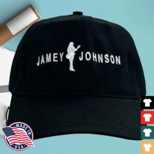 Jamey Johnson Store Merch Black Logo Dad Hat
