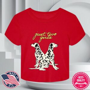 Wolf Alice Store Merch Wolf Alice Just Two Girls Crop Top