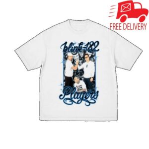 Blink 182 Merch Store Players Photo Airbrush T-Shirt