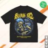 Blink 182 Merch Store Mohawk Skeleton 2025 Tour Tee 1 kenny Blink 182 Merch Store Mohawk Skeleton 2025 Tour Teev