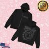 kenny Blink 182 Merch Store Spray Paint Smiley Black Zip Hoodiev