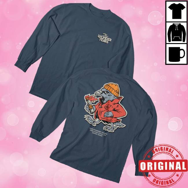 Loneliest Place Earth Merch Store The Wonder Years Sketchy Pigeon Long Sleeve Loneliest Place Earth Merch Store The Wonder Years Sketchy Pigeon Long Sleeve