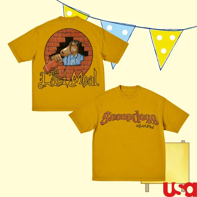 Snoop Dogg Merch Store Shop Tha Last Meal 25Th Anniversary Yellow Tee Snoop Dogg Merch Store Shop Tha Last Meal 25Th Anniversary Yellow Tee