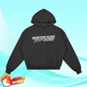 Dde Merch Garage Store Merch Winter Euro Tour Hoodie