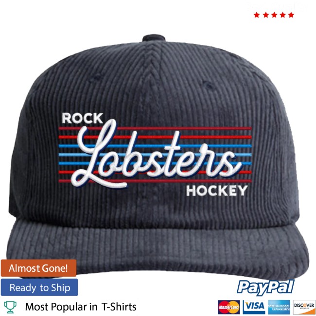 Rock Lobsters Hockey Store Merch Corduroy Lined Hat Rock Lobsters Hockey Store Merch Corduroy Lined Hat