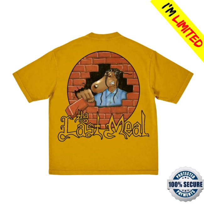 Snoop Dogg Store Merch Tha Last Meal 25Th Anniversary Yellow Tee Snoop Dogg Store Merch Tha Last Meal 25Th Anniversary Yellow Tee