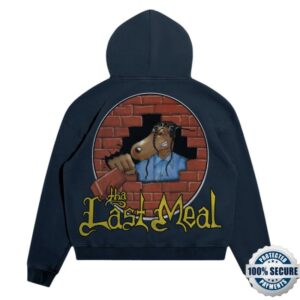 Snoop Dogg Store Merch Tha Last Meal 25Th Anniversary Blue Hoodie