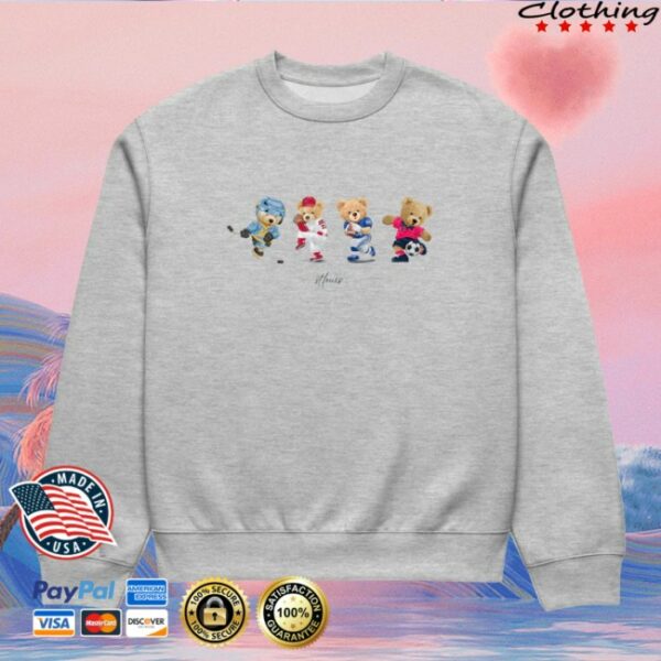 Arch Apparel Store Merch Sporty Bears Crewneck - Newest Fashion Trends