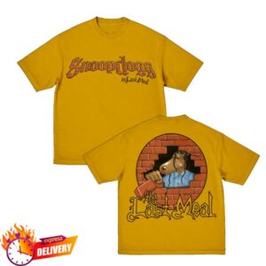 Snoop Dogg Merch Store Tha Last Meal 25Th Anniversary Yellow Tee