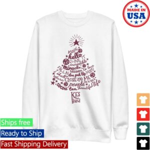 Kes The Band Merch Store Ktb Christmas Tree Lyric Sweatshirt