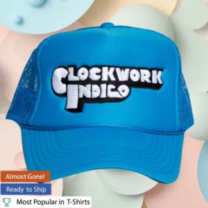 The Glorious Dead Store Merch Clockwork Indigo Trucker Cap