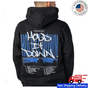 Impericon Store Merch Madball Hold It Down Tracklist 25 Years Anniversary Hoodie