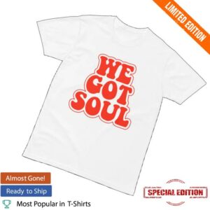 Burna Boy Merch Store We Got Soul T-Shirt