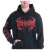 kenny impericon store merch disentomb stacked logo hoodie