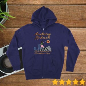 Audrey Hobert Merch Store Staircase To Stardom Tour Zip Hoodie