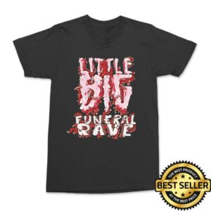 Little Big Merch Store Shop T-Shirt Funeral Rave Black