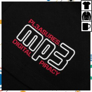 Pleasures Store Merch Piracy T-Shirt Black