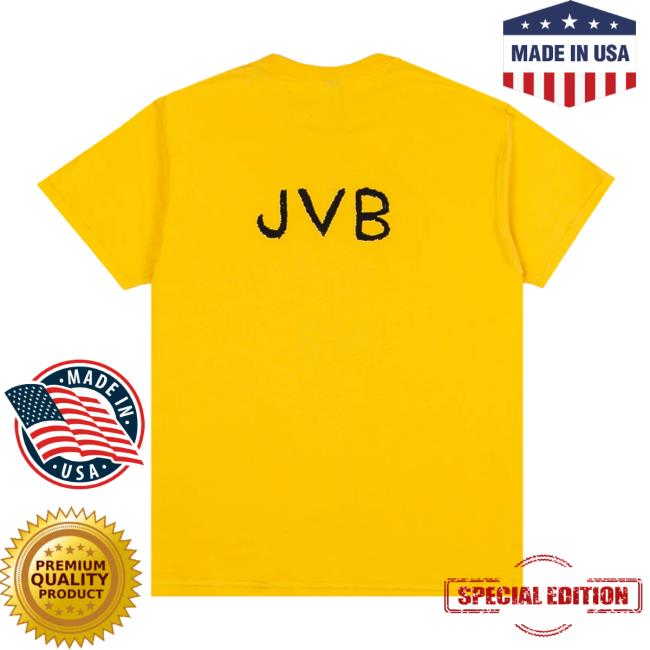 Jvb Store Merch Yellow I Love Jvb Tee Jvb Store Merch Yellow I Love Jvb Tee